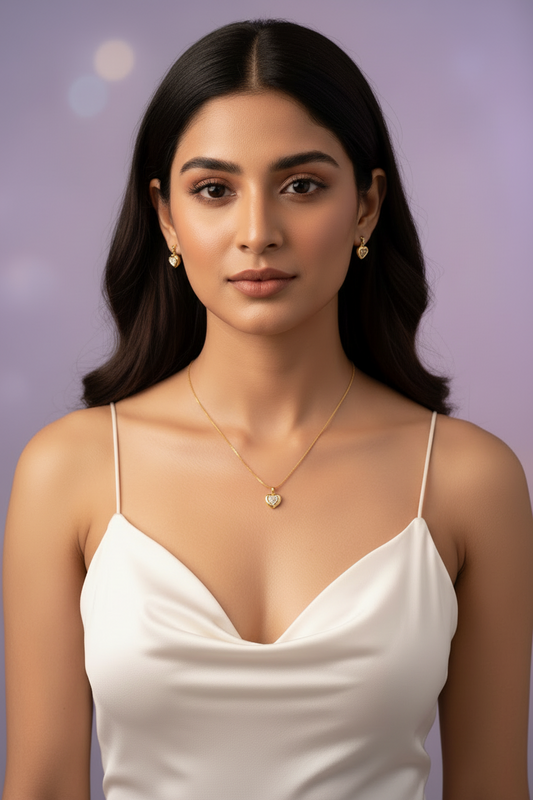 Adoria Dainty Heart Necklace