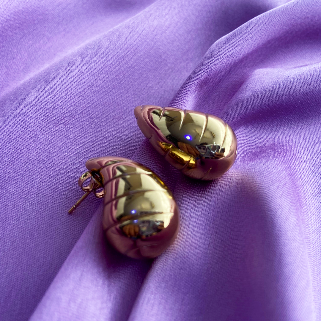 Fern Water Drop Earrings