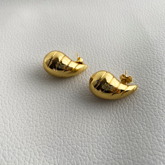 Fern Water Drop Earrings