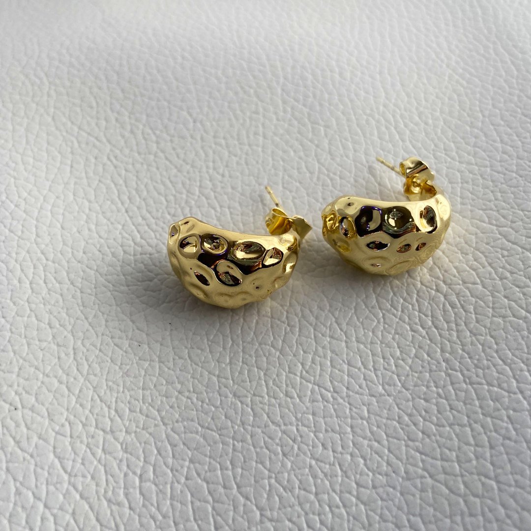 Gold Artificial Earrings