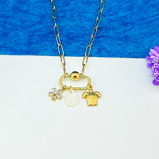 Isletta Ocean Charms Necklace