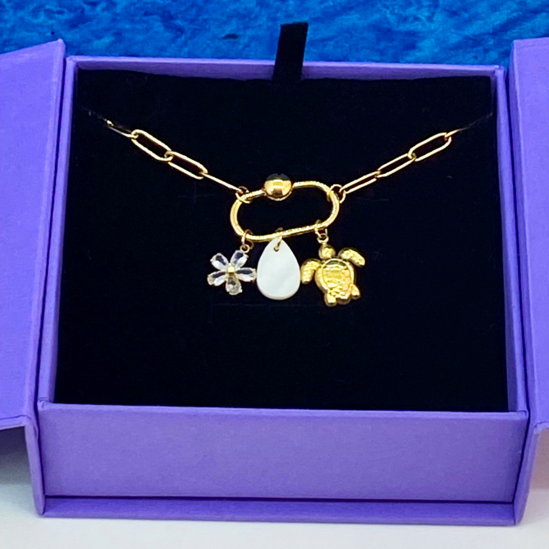 Isletta Ocean Charms Necklace