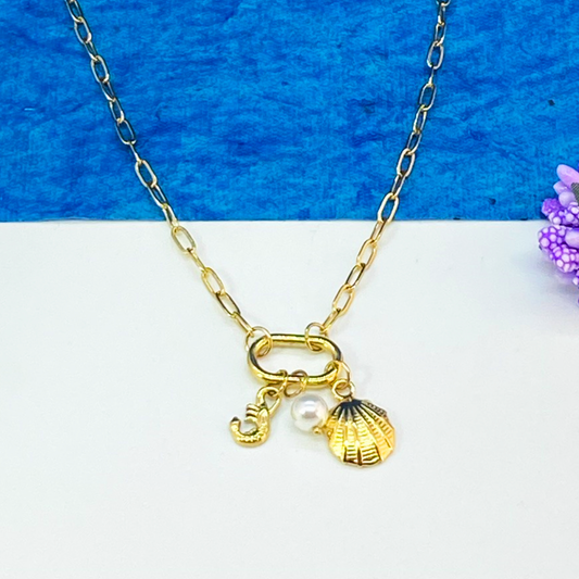 Lira Ocean Charms Necklace
