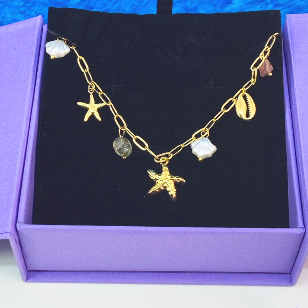 Muriel Ocean Charms Necklace
