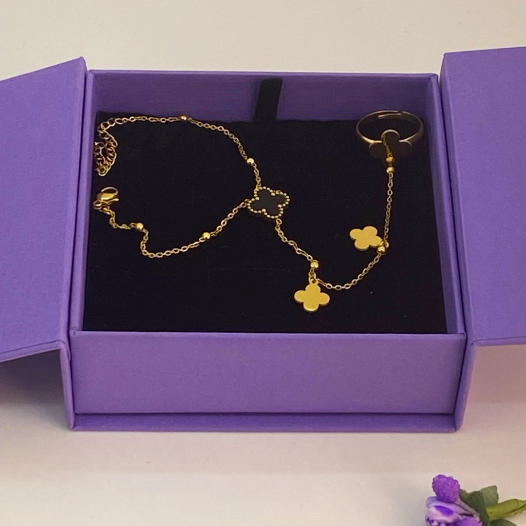 Noory Ring Chain Bracelet