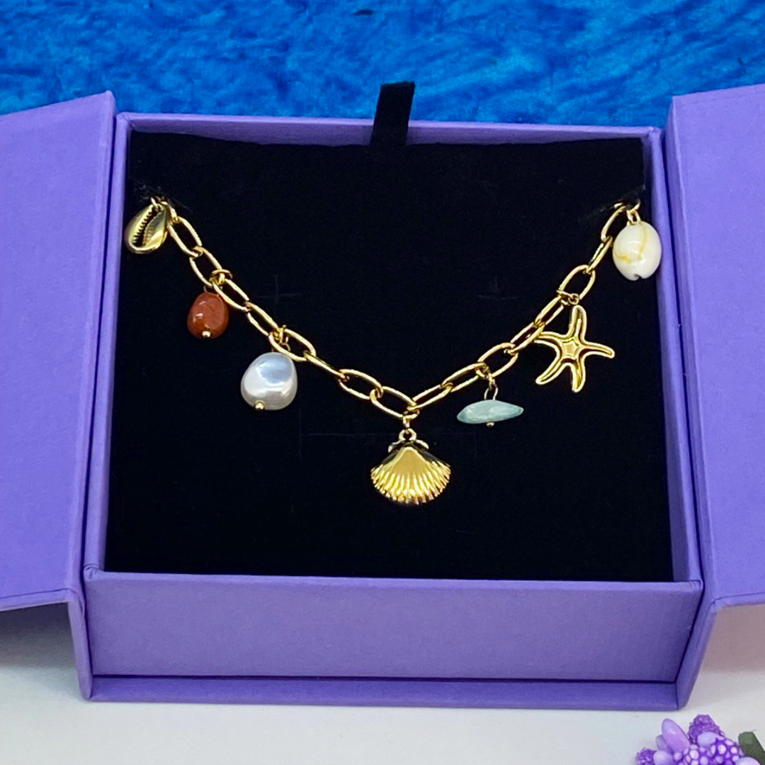 Sephira Ocean Charms Necklace