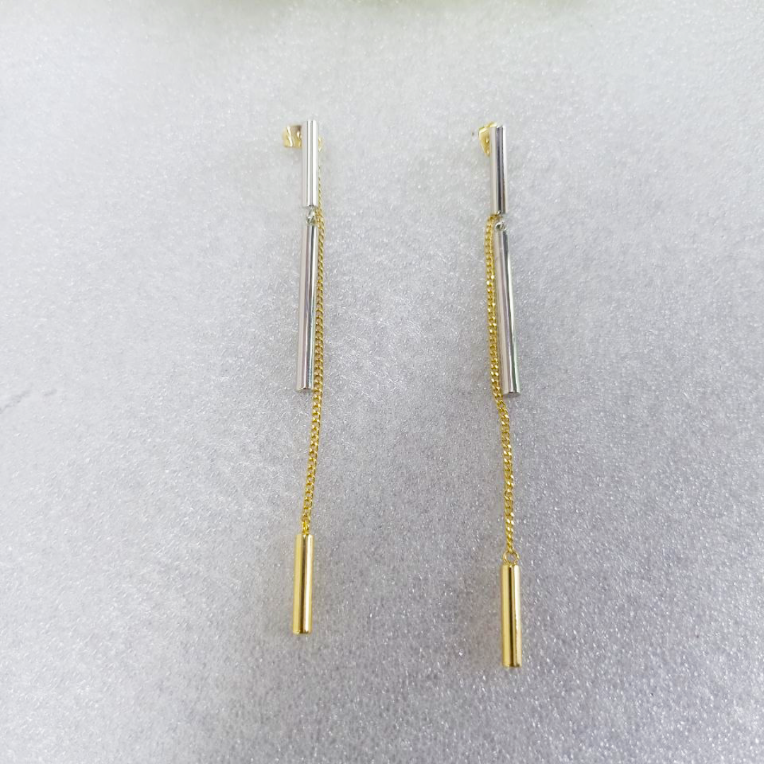 Sia Dua Tone Earrings