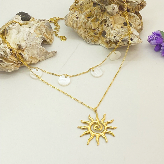 Calypso Ocean Dual Chain Necklace