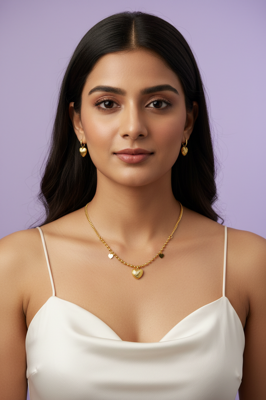 Cordelle Heart Necklace