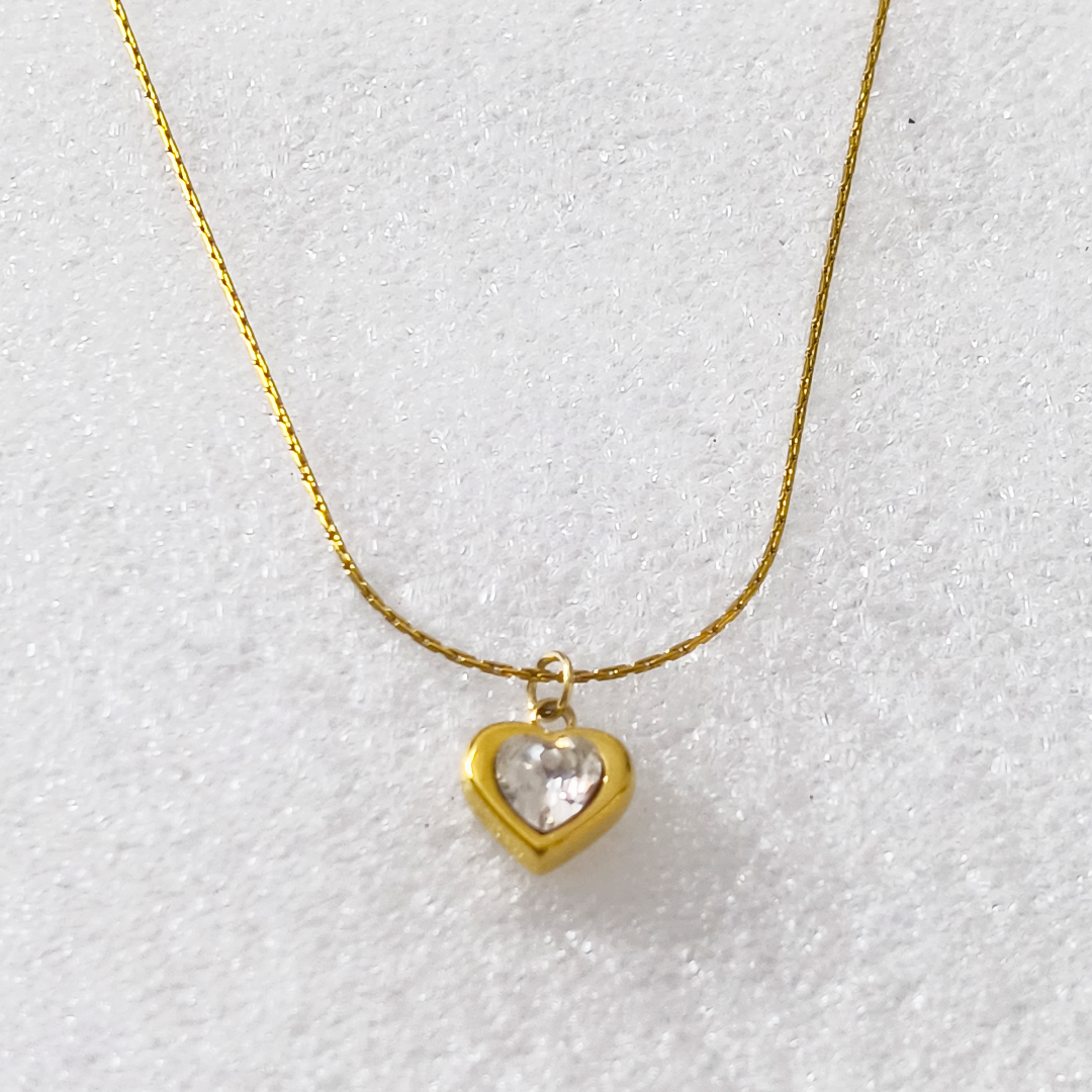 Adoria Dainty Heart Necklace