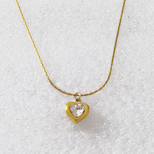 Adoria Dainty Heart Necklace