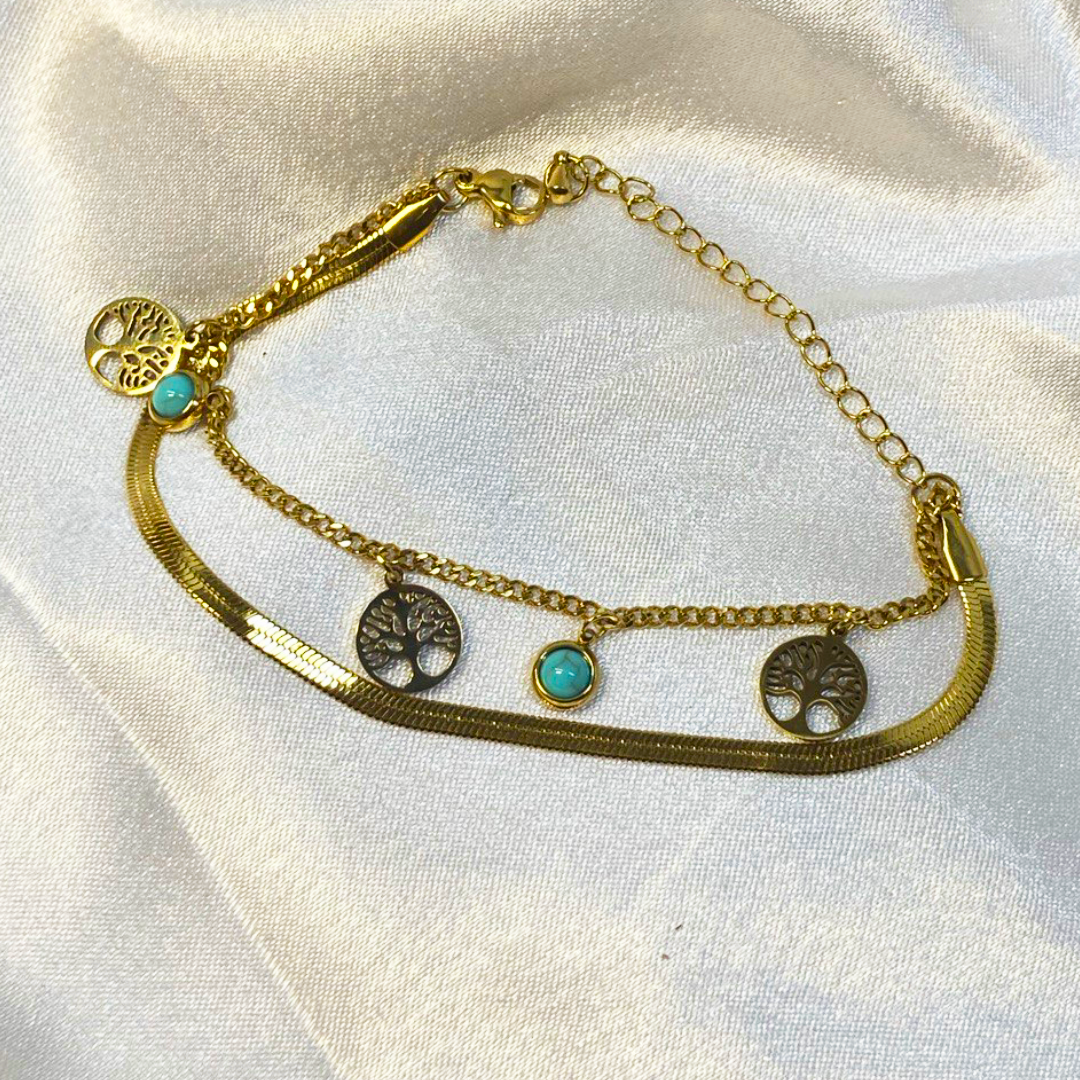 Elara Tree of Life Bracelet