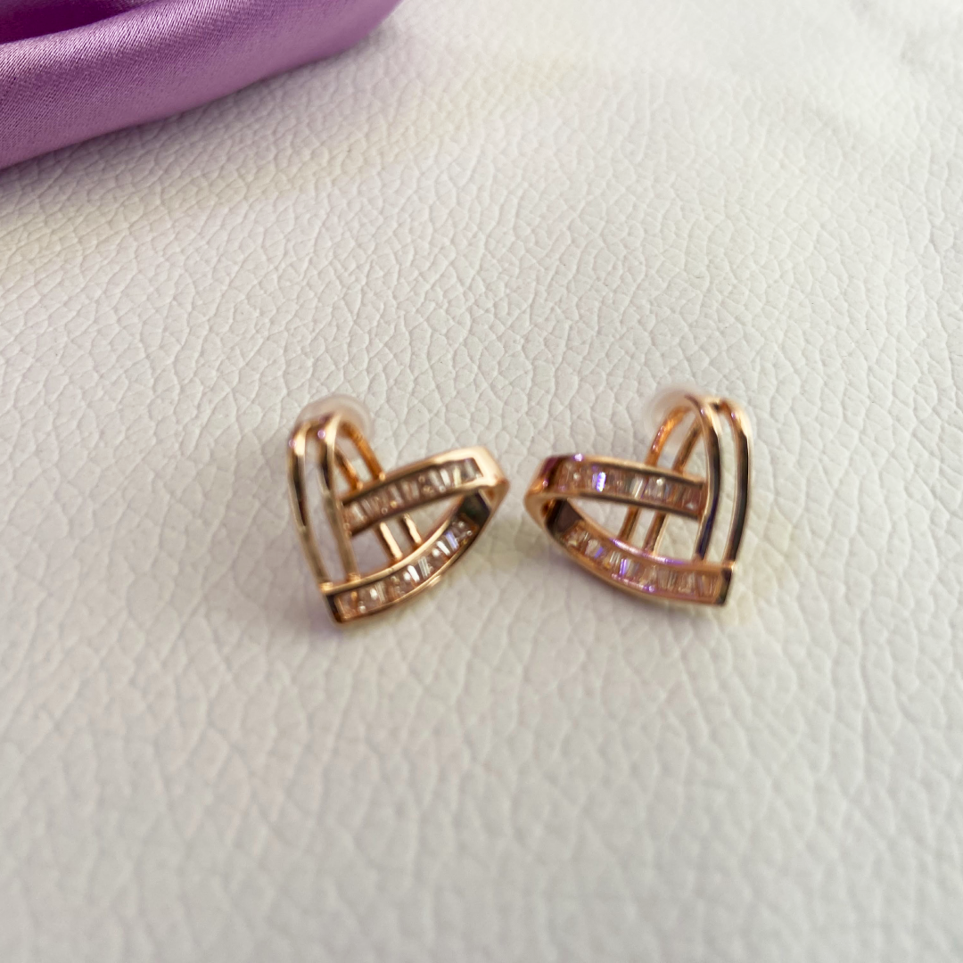 Elegant Heart Earrings