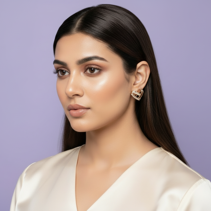 Elegant Heart Earrings