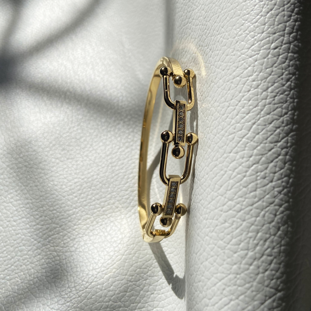 Garnet Kada Bracelet