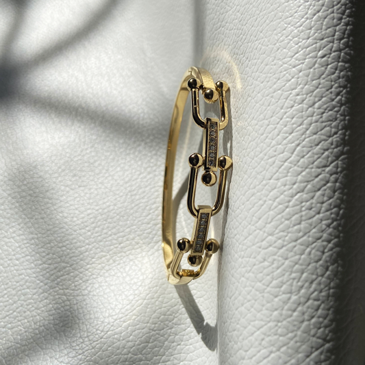 Garnet Kada Bracelet