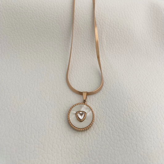 Grace Round Ivy Necklace