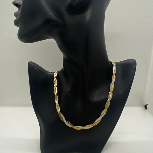 Hazel Dual Tone Necklace