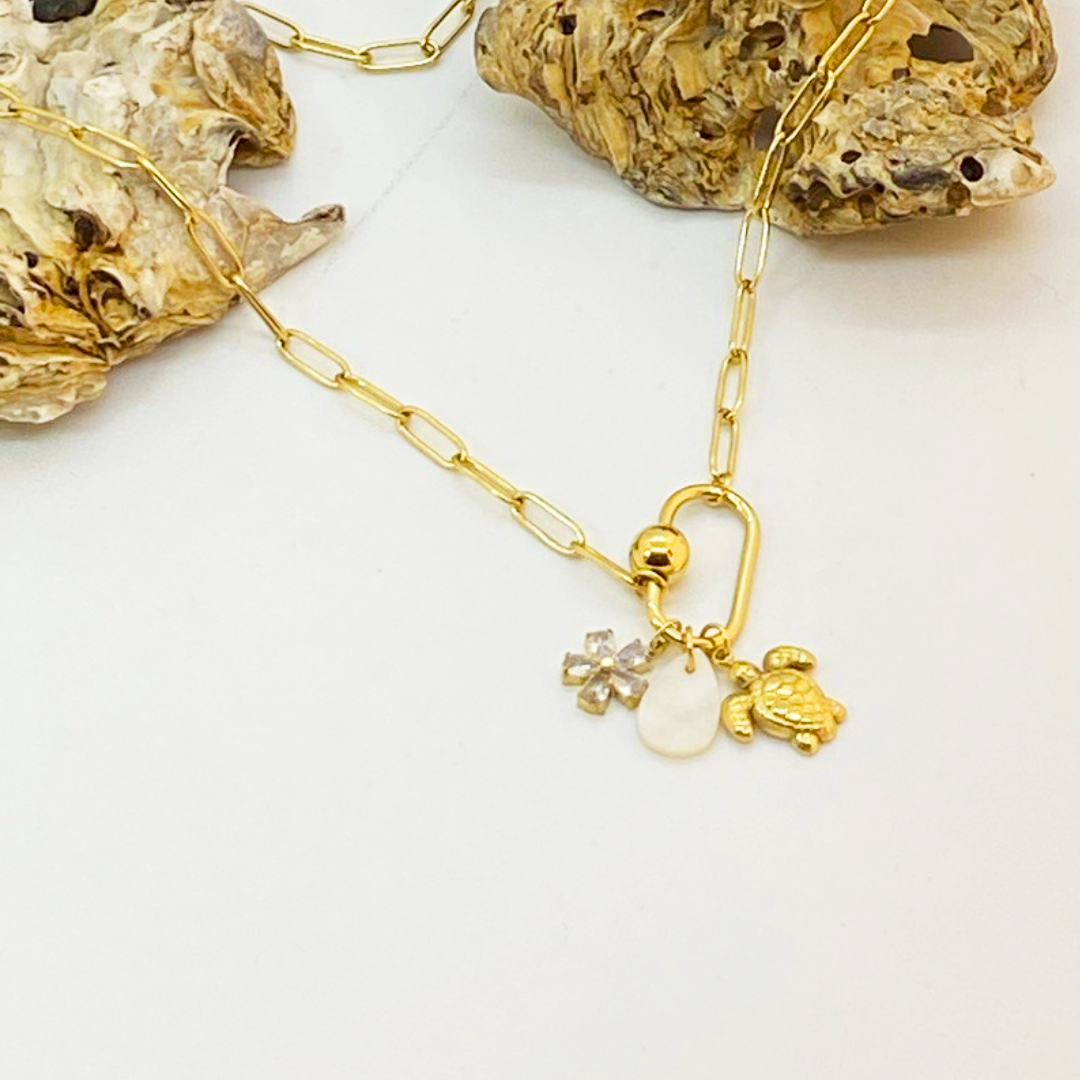 Isletta Ocean Charms Necklace