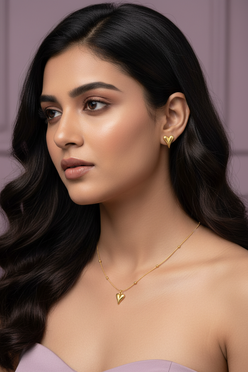 King of Hearts Necklace Set