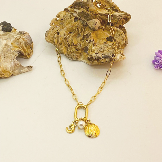 Lira Ocean Charms Necklace