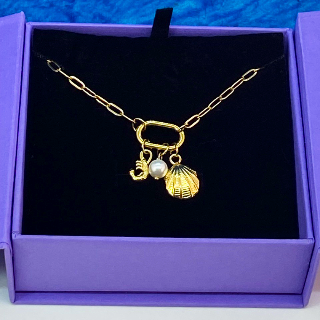 Lira Ocean Charms Necklace