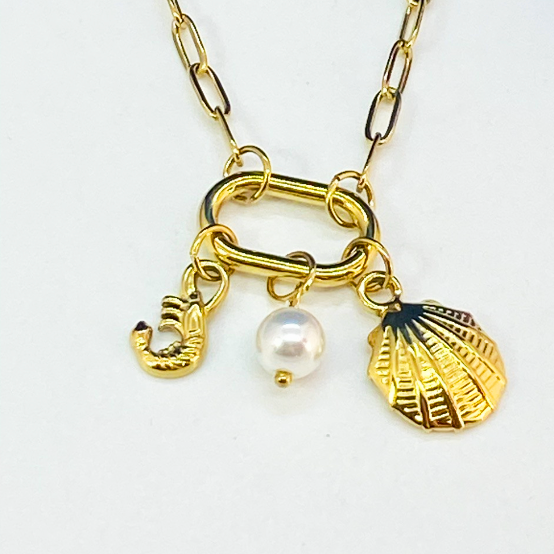 Lira Ocean Charms Necklace