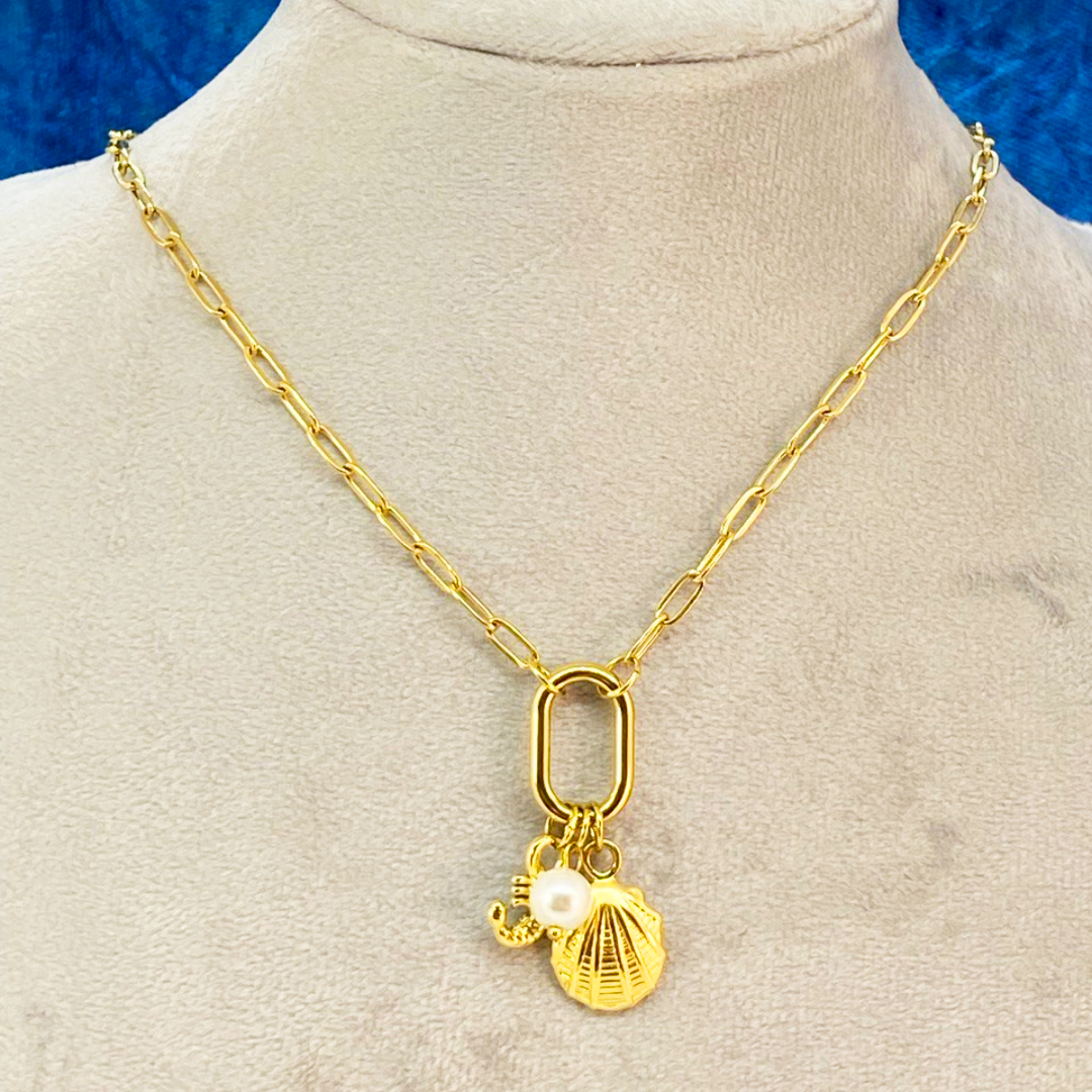 Lira Ocean Charms Necklace