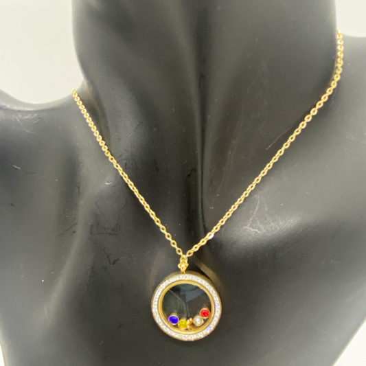 Lustre Multicolor Dancing beauty necklace