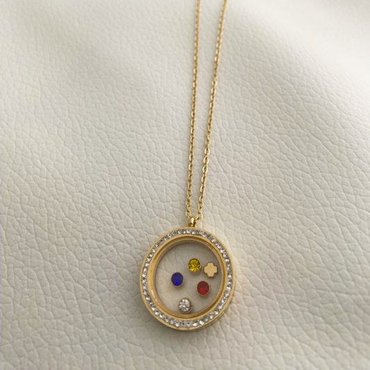 Lustre Multicolor Dancing beauty necklace