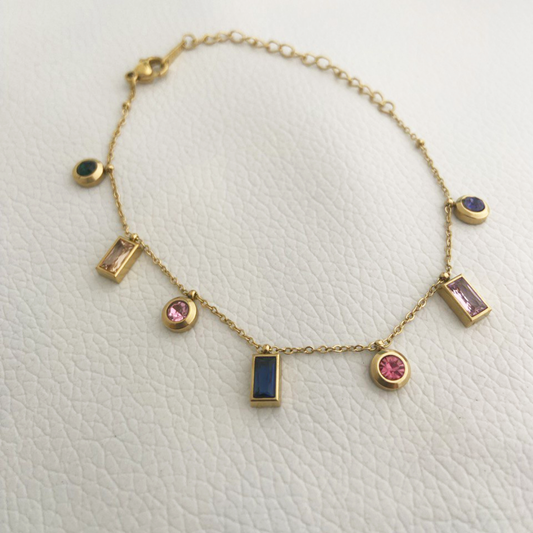 Mia Dainty Multicolor Bracelet