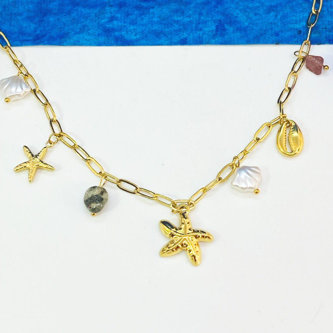 Muriel Ocean Charms Necklace