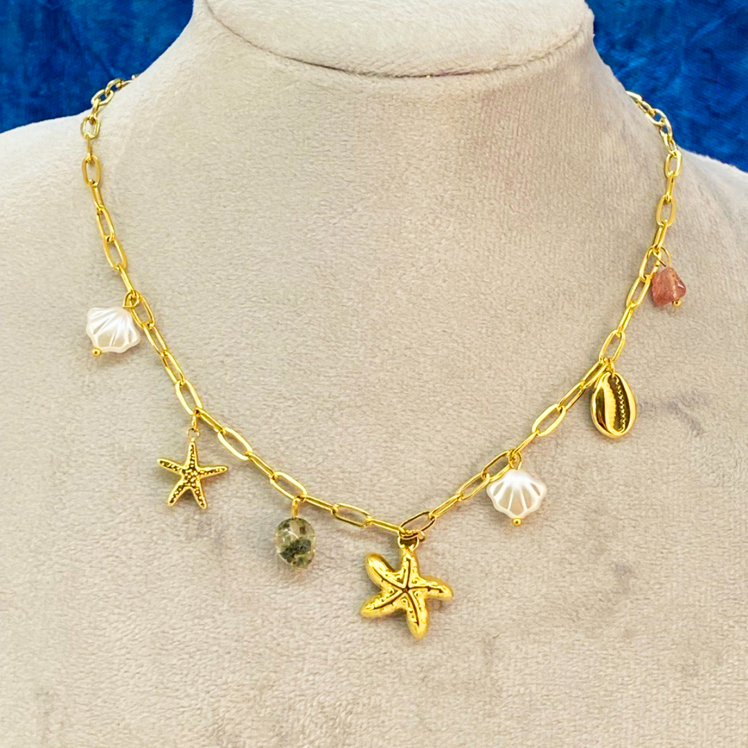 Muriel Ocean Charms Necklace