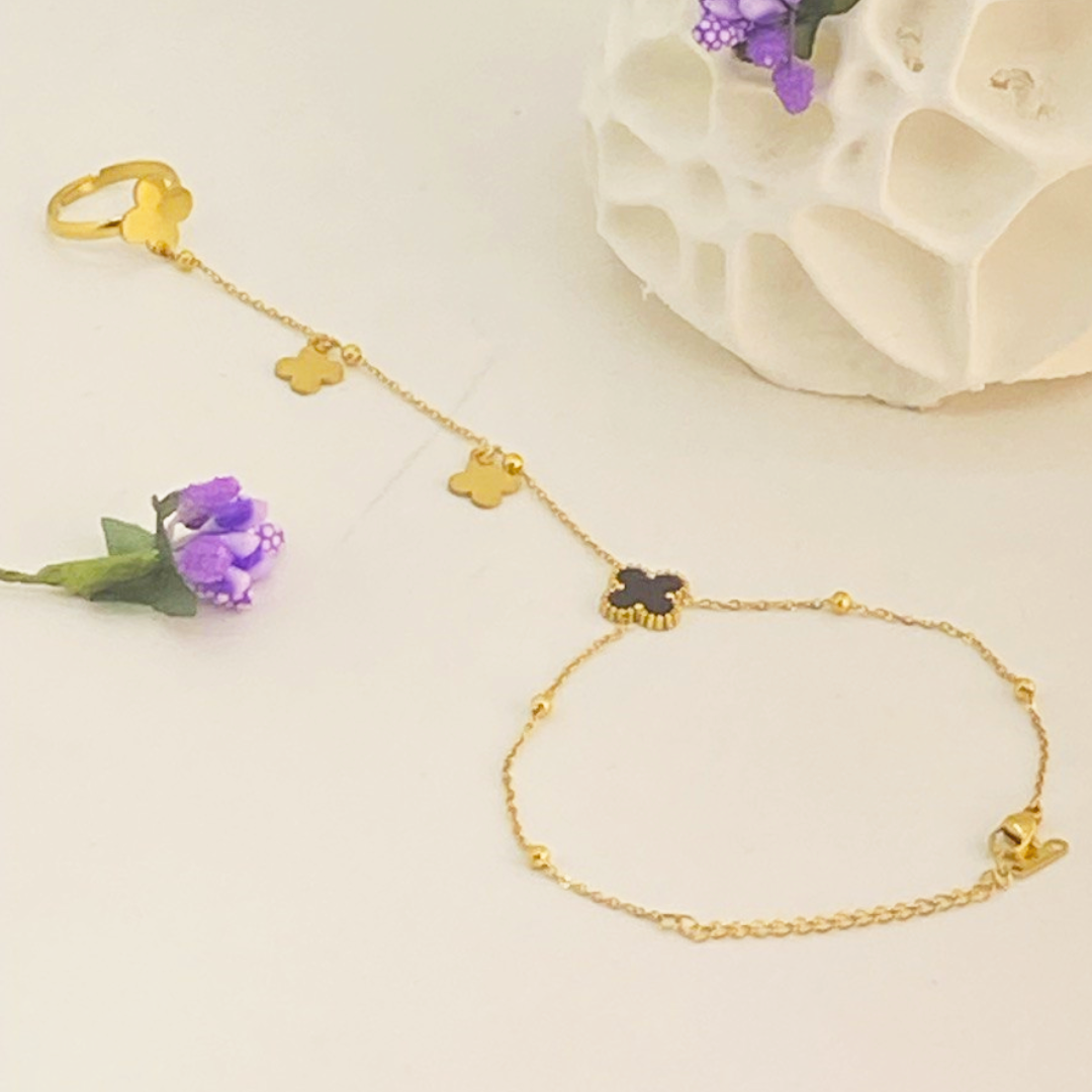 Noory Ring Chain Bracelet