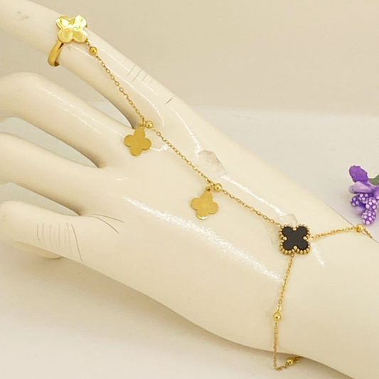 Noory Ring Chain Bracelet