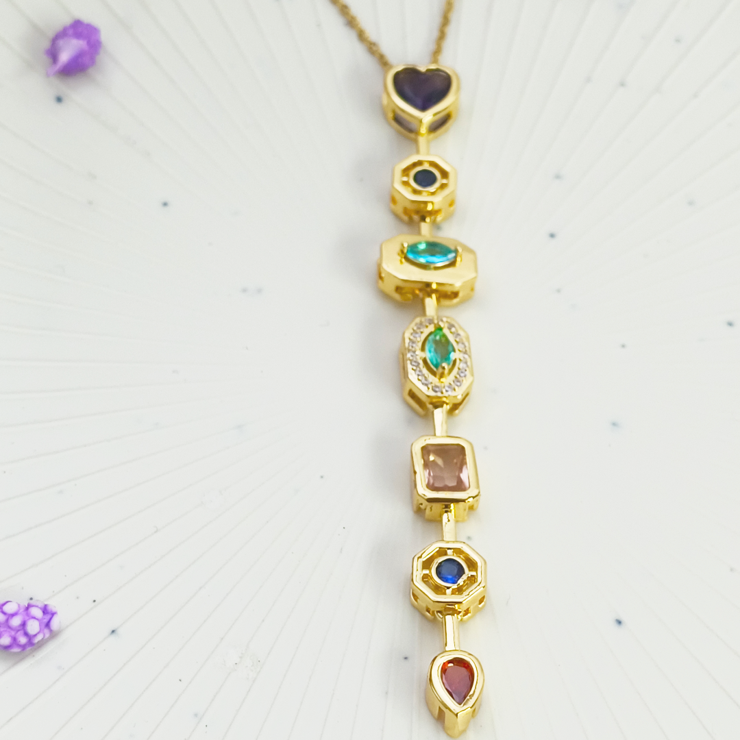 Rivora Long Pendant Necklace