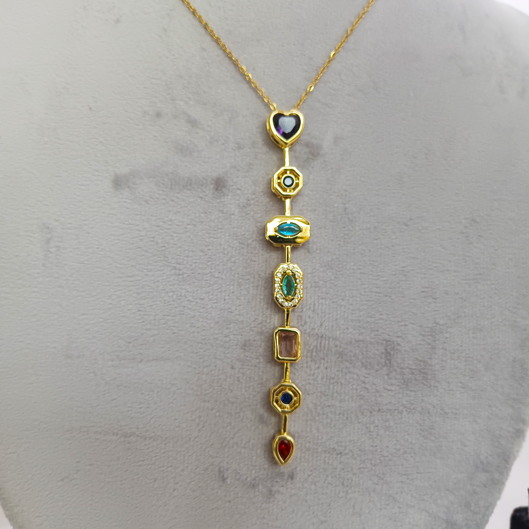 Rivora Long Pendant Necklace