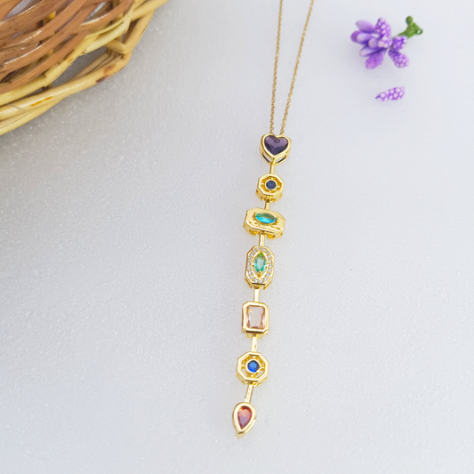 Rivora Long Pendant Necklace