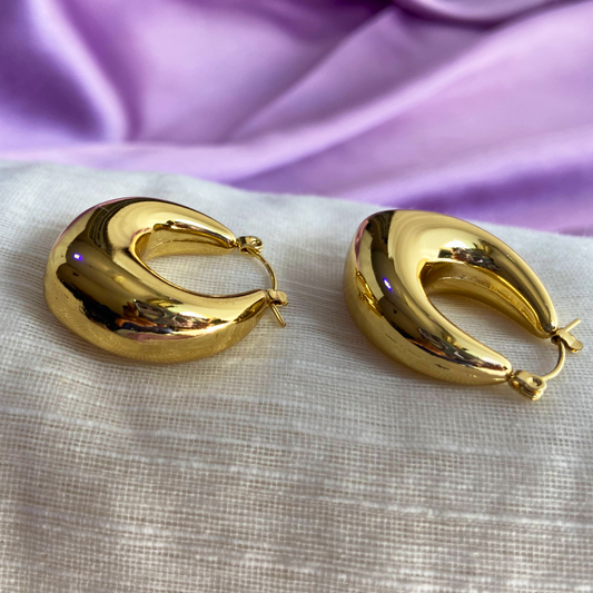 Royal Hoop Earrings