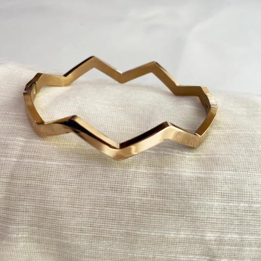 Selena Geometric Bracelet Kada