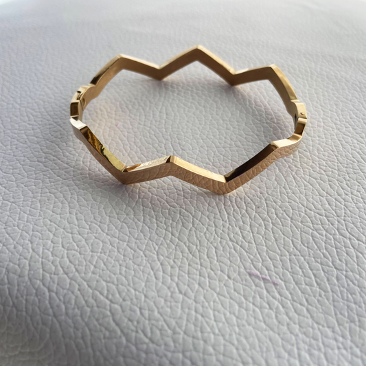 Selena Geometric Bracelet Kada