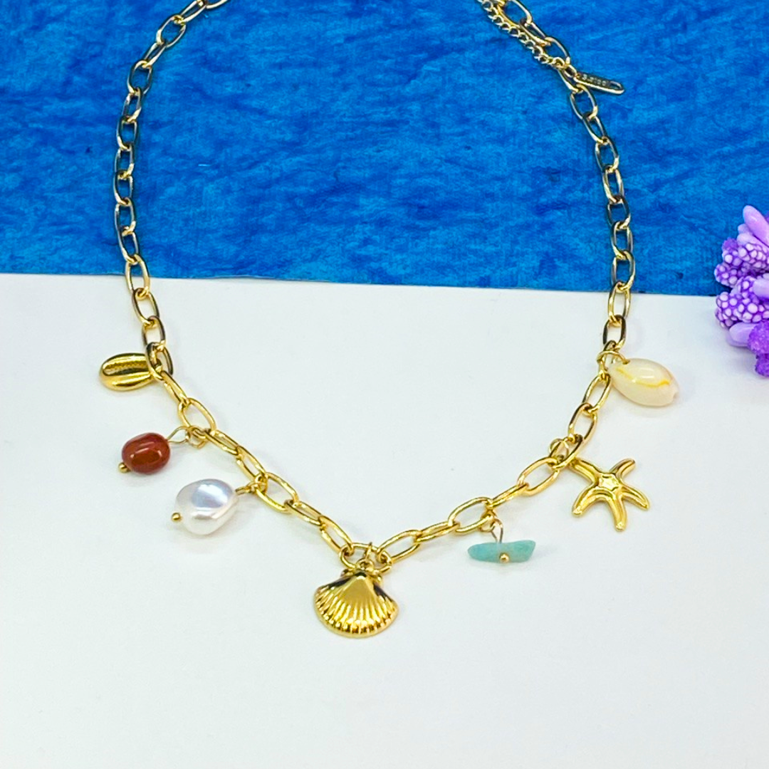 Sephira Ocean Charms Necklace