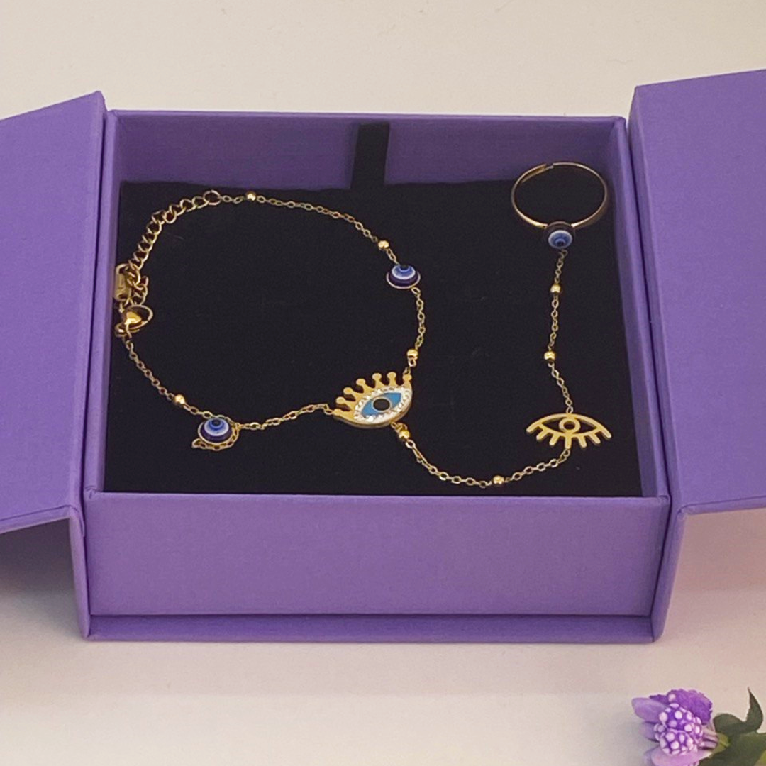 Shahi Ring Chain Bracelet