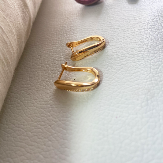 Sky Hoop AD Earrings