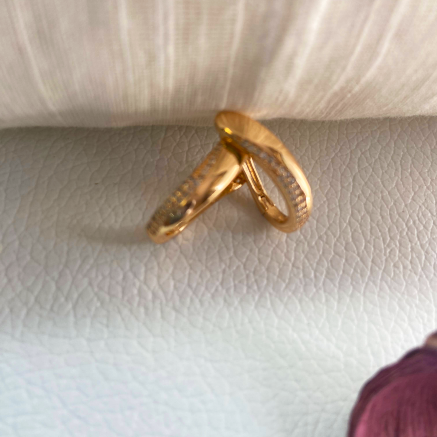 Sky Hoop AD Earrings