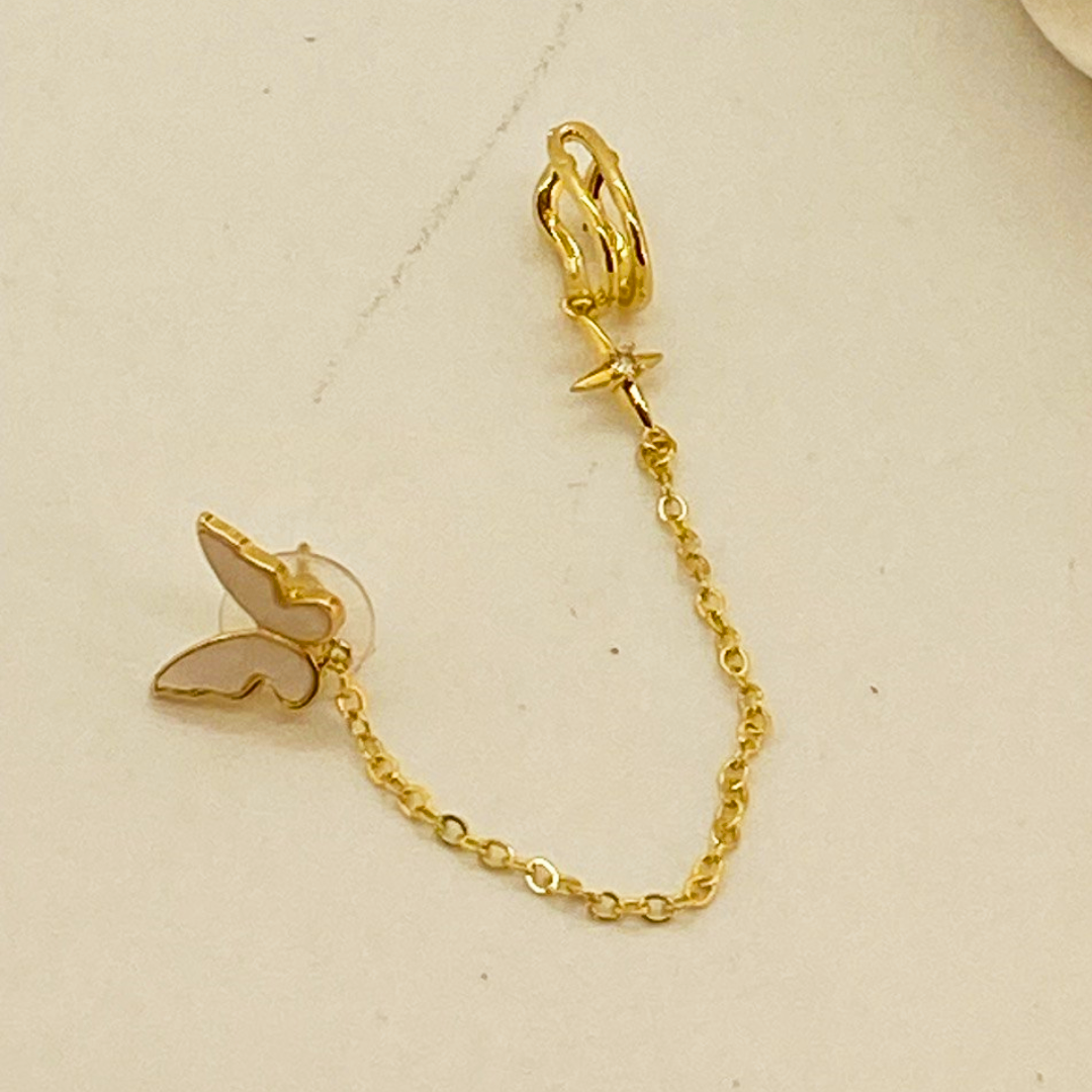 Vortex Butterfly Earcuffs