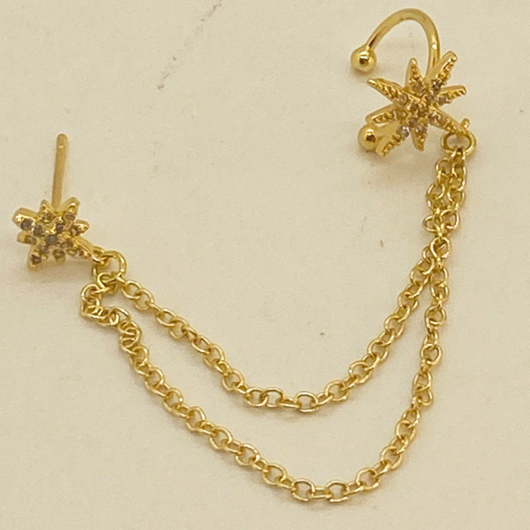 Vortex Shining Star Earcuff