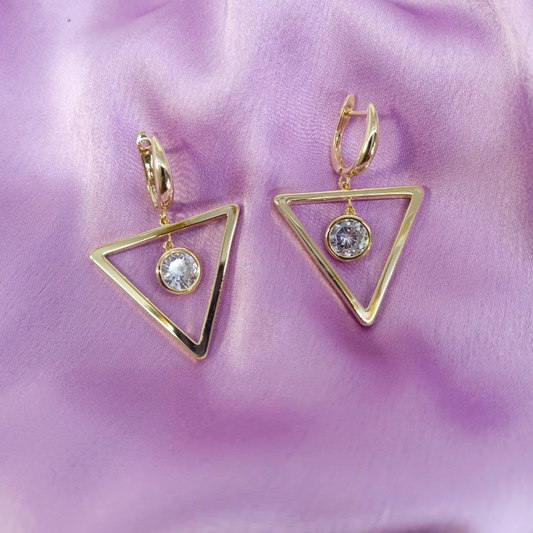 Pia Triangle Earrings