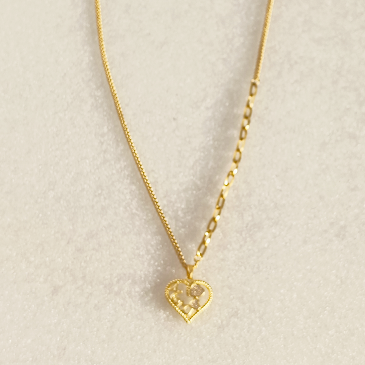 Uniona Mom Heart Necklace